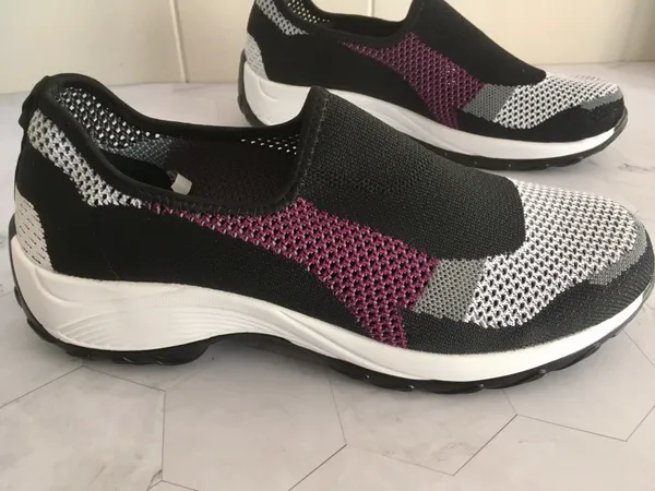 Purple Sneakers, Size 10 - Image 2