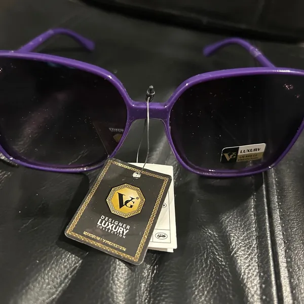 Luxury Purple Sunglasses - Image 10