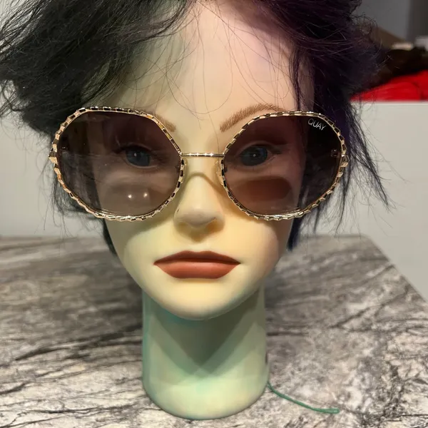 Quay Australia Tortoise Shell Sunglasses - Image 2