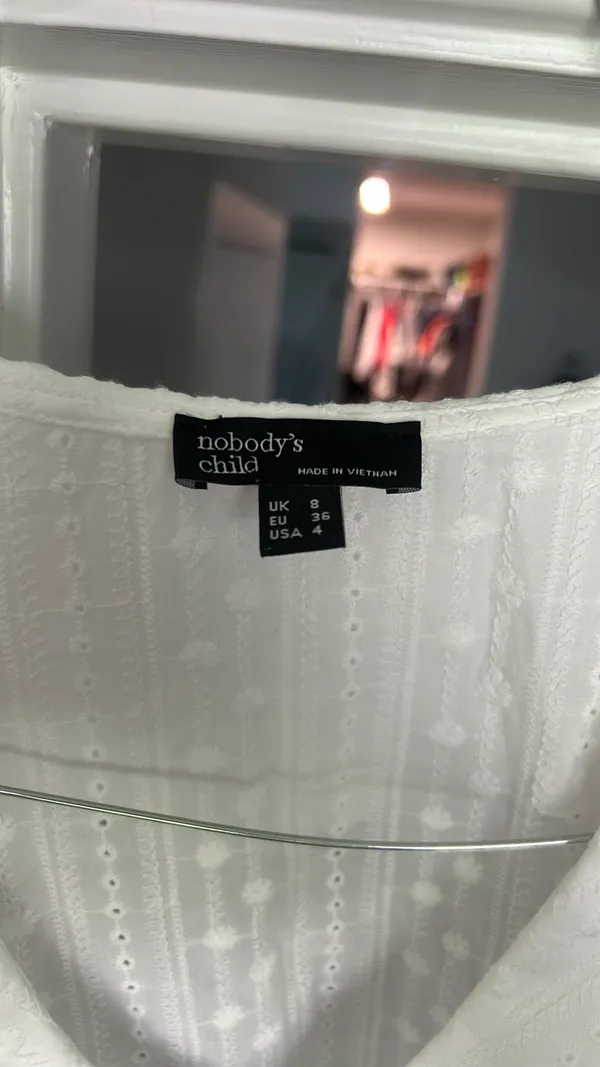 Lace blouse White Size 4 - Image 2
