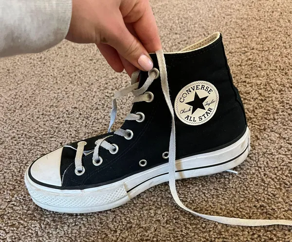 Converse Black Platform - Image 2