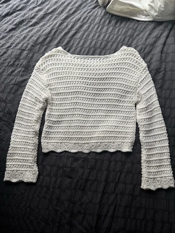 American Eagle Crochet Top - Image 3
