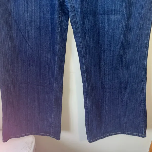 DenimLite Dark Wash Bootcut Jeans Size 18 Tall - Image 10
