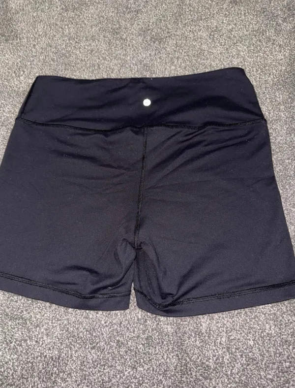 Black Workout Shorts - Image 3