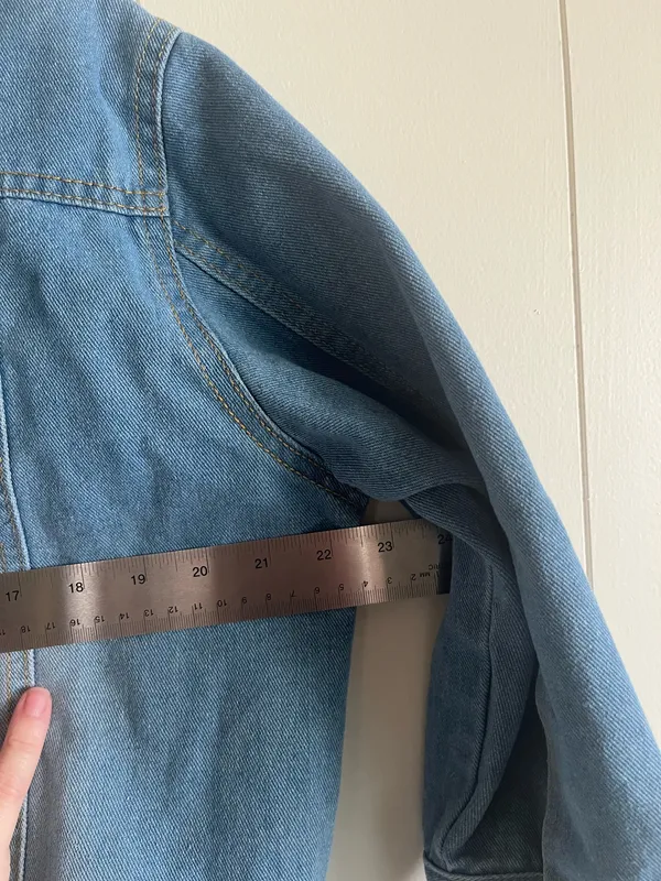 Alternative Denim 3/4 Sleeves Jean Jacket - Image 4