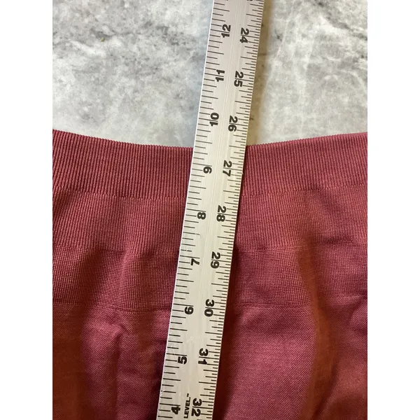 Alphalete Seamless High Rise Leggings Mauve Terracotta Activewear Womens Small - Image 5