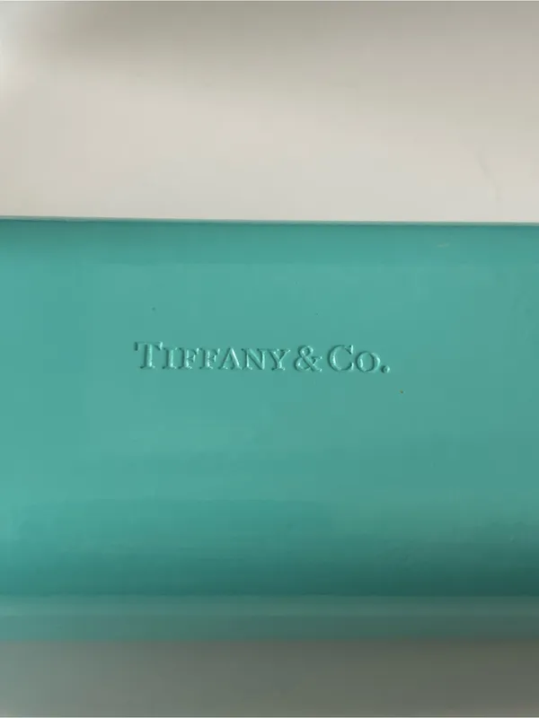 Tiffany & Co. Hard Shell Sunglasses Eyeglass Travel Case - Image 2