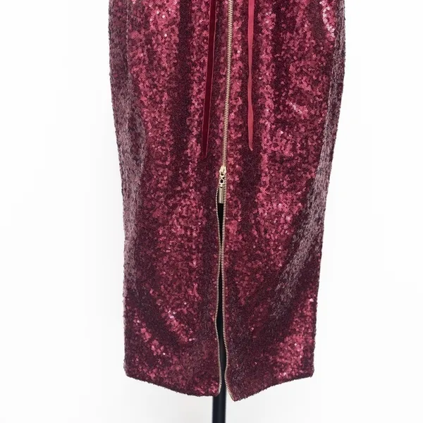 Bronx and Banco Maraya Sequin‎ Strapless Midi Dress - Image 12