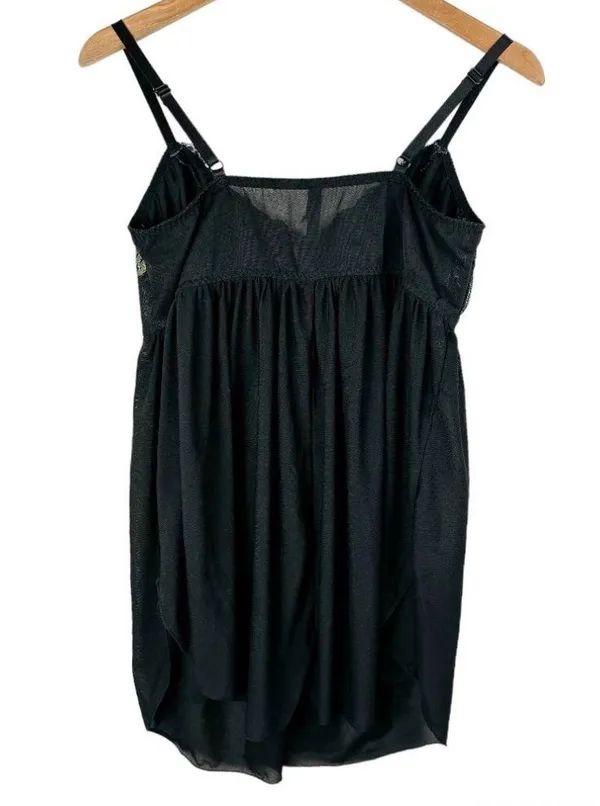 Torrid Black Mesh Lace Babydoll Sz 1X - Image 4