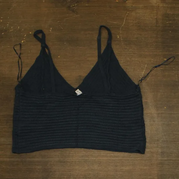 NEW And Now This Womens Sweater Knit Pullover Tanktop Blue 2XL - Image 2