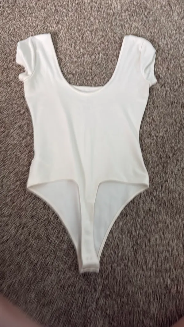 American Eagle Butter soft cream body suit - Image 3