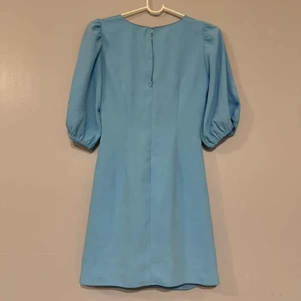 Amanda Uprichard New York Sky Blue Cocktail Dress Size XS - Image 3