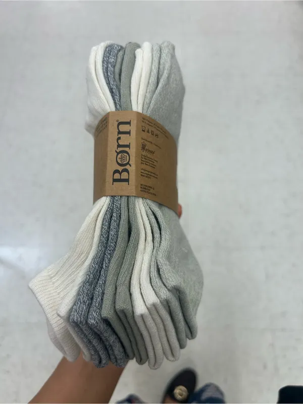 Born women Quarter Cushion Socks 10 pack - Image 2