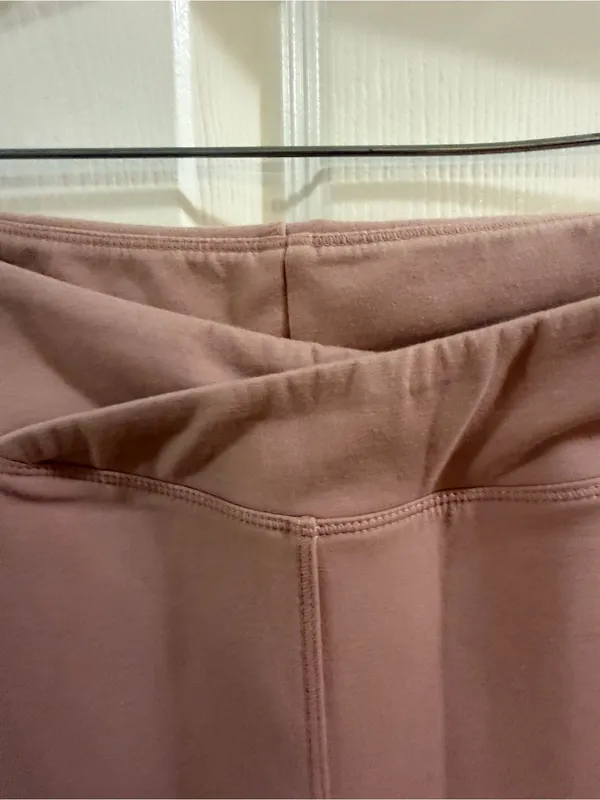 FP Movement by Free People Mauve Tie-Hem Leggings - Image 3