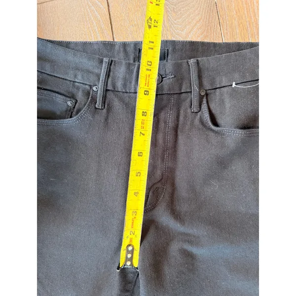 Mother High Waisted Looker Skimp Jeans Women Black Size 28 - Image 6