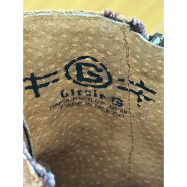 Circle‎ G by Corral Western Ankle Boots Womens 9 M Brown Braided Leather Cowboy - Image 8
