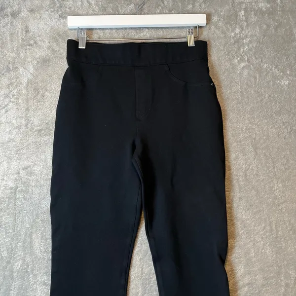 SPANX Sz M Shape EveryWear Ankle Skinny Fit Pants‎ In Black Women's - Image 2