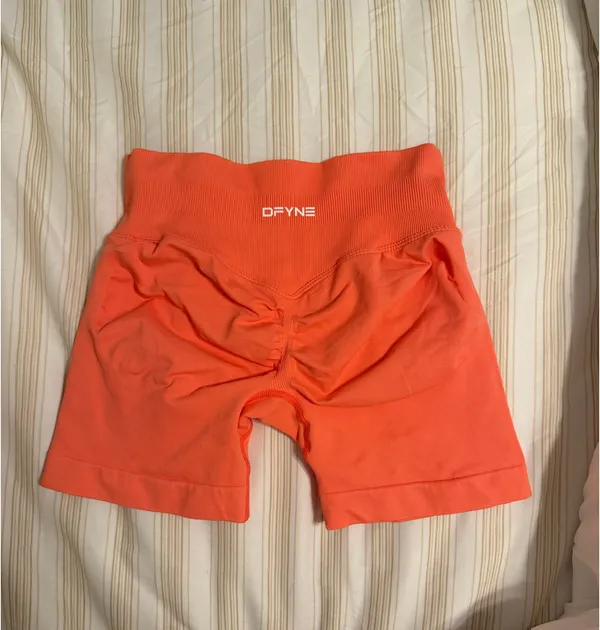 DFYNE Impact Shorts 4.5” | Peachy Pink | XS - Image 2