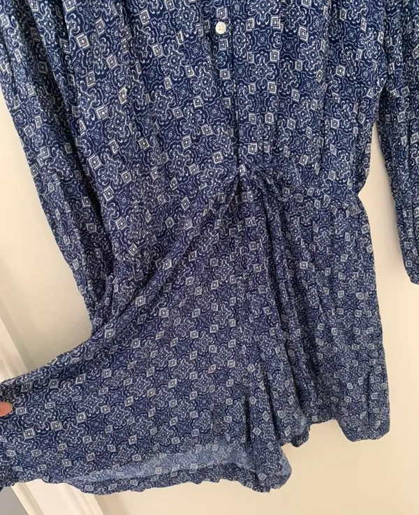 Gap Beautiful  blue short jumpsuit - Image 4