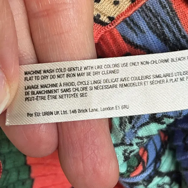 Anthropologie Women's Deva Plisse Colorful Midi Slip Dress Size XSP - Image 11