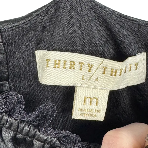 Whimsigoth Sexy Black Mini‎ Dress Lace Corset Party Dress Sz M Witchy Fairy Goth - Image 3