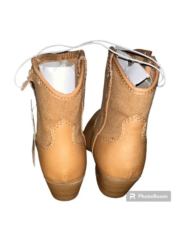Universal Threads Tan Kay Western Boots Women's 7.5 - Image 7