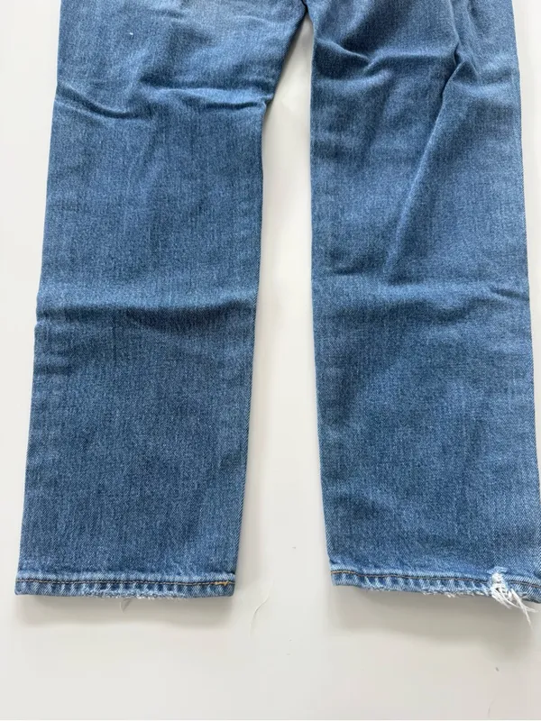 Abercrombie & Fitch RELAXED TAPER STRETCH Distressed Jeans size 30x30 - Image 7