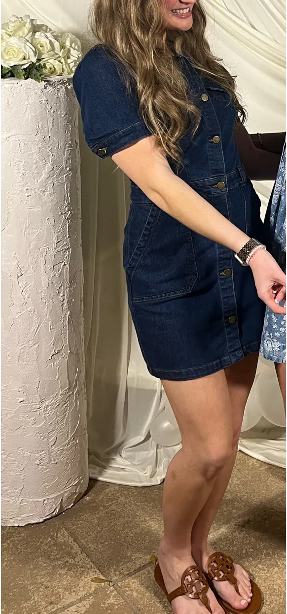 Boutique Denim Dress - Image 2