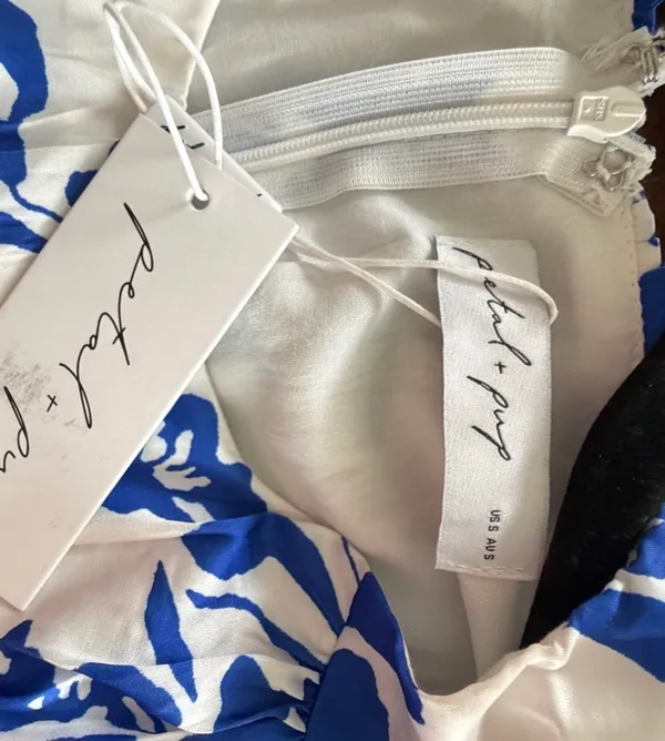 Petal & Pup Midi Dress Satin - Image 2