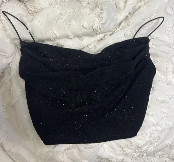 Black Sparkle Top - Image 2