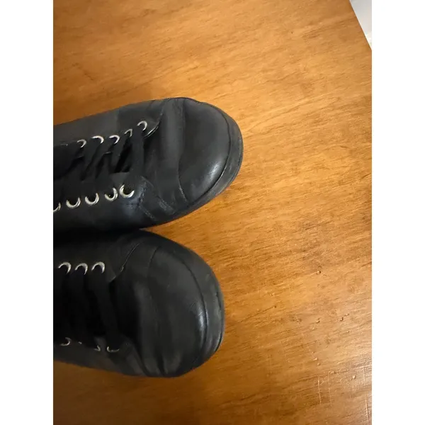 Vagabond Shoemakers Casey Black Leather Low Top‎ Sneakers 4314-001-20 Womens 38 - Image 4