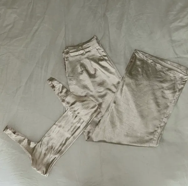 Princess Polly Huxley Champagne Satin Set - Image 5