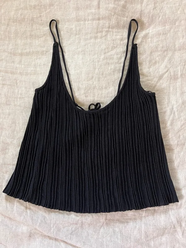 Free People Pleated Cami - Image 4