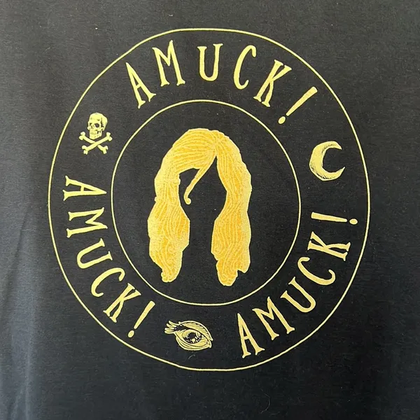 Disney NWOT Hocus Pocus Amuck Shirt Black Short Sleeve sz M - Image 2