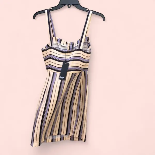 Nasty Gal Striped mini dress - Image 8