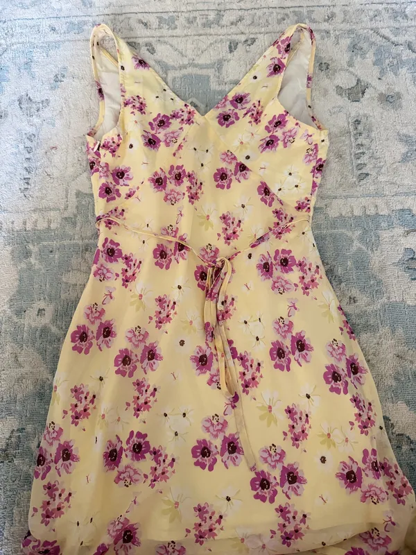Princess Polly Dress Mini Yellow Floral - Image 3