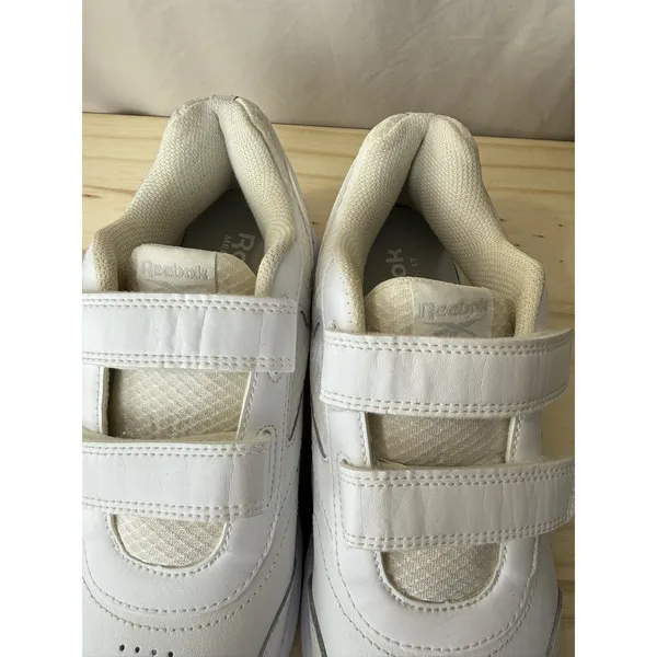 Reebok Women’s Work N Cushion 4.0 KC White Hook & Loop Comfort Shoes Size 7.5 - Image 8