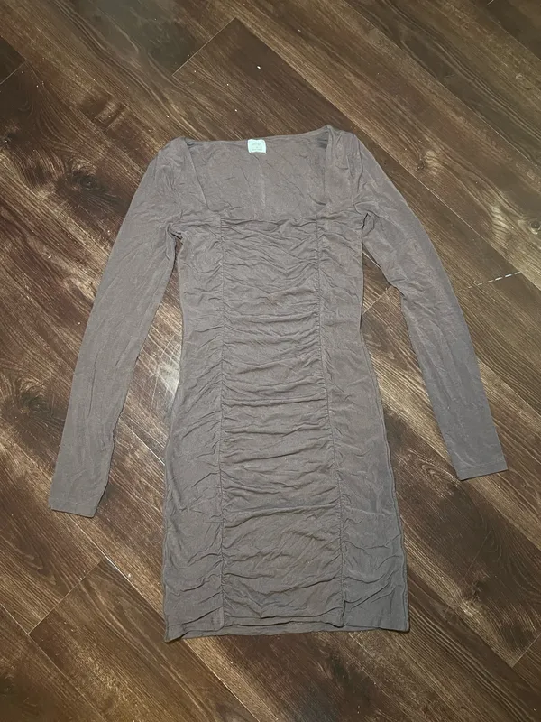 Wilfred Aritzia Lydia Brown Dress Size XS - Image 2