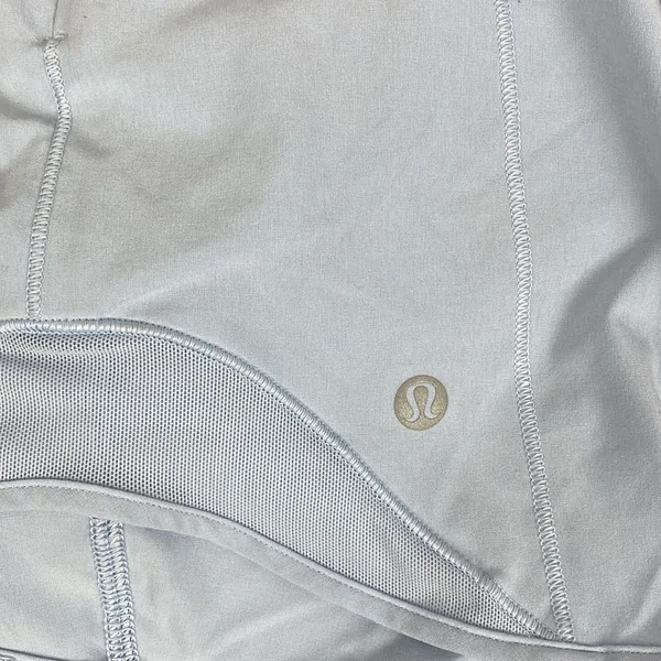 Lululemon Blue Hotty Hot Watercolor Running Lined Sport Athletic Shorts 10 - Image 9