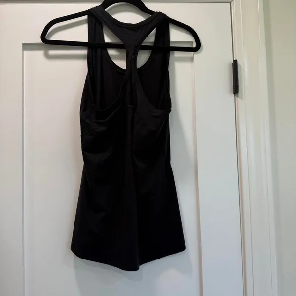 Athleta Black Racerback Tank Top - M - Image 2