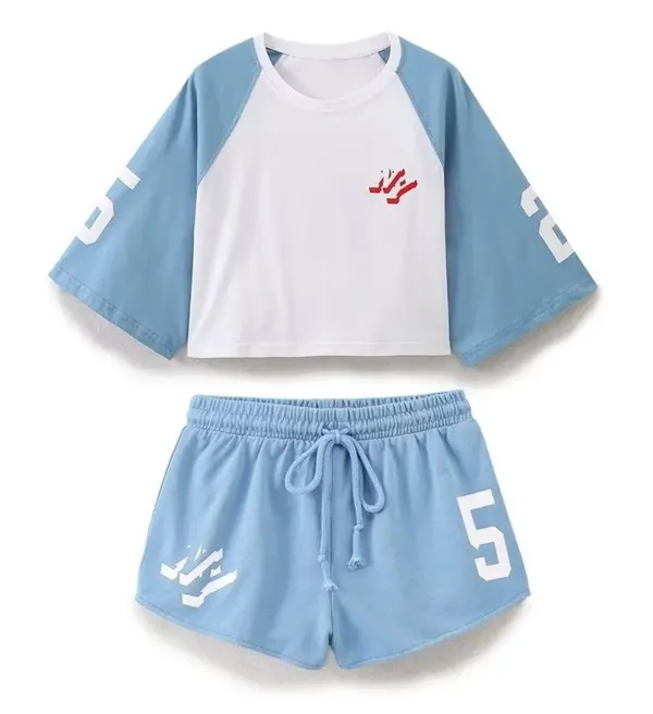 Zara Crop top and short Set - Image 2