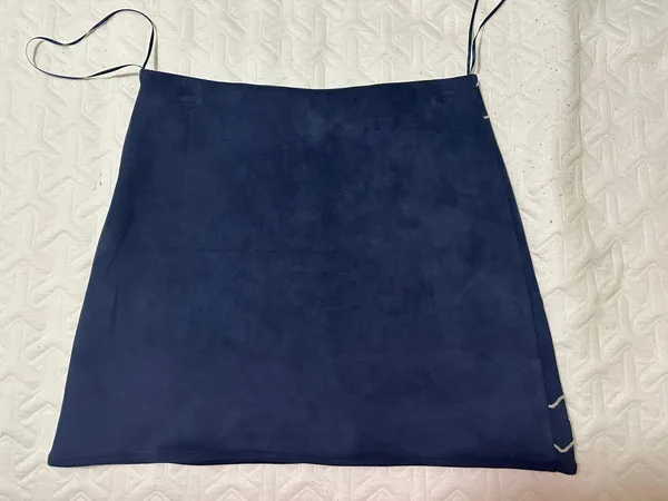 Francesca’s Blue Embroidered Skirt - Image 2