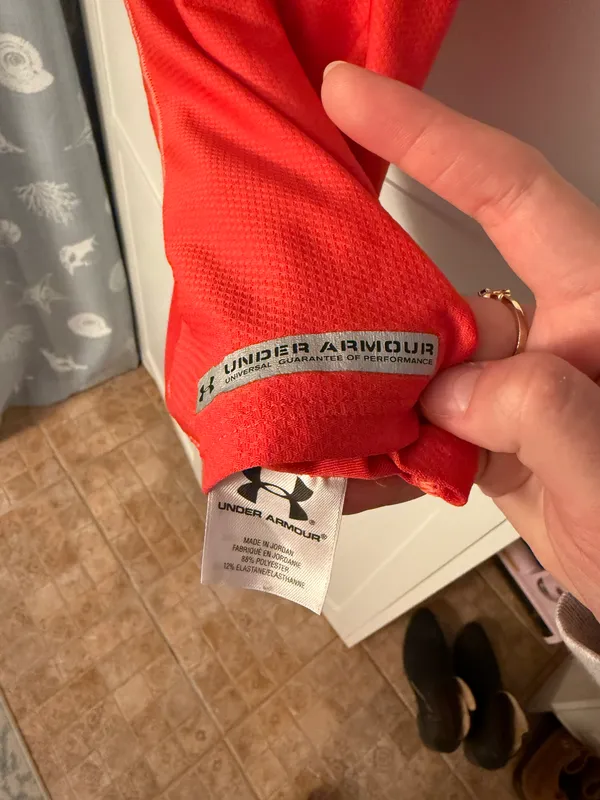 Under Armour Salmon Red Workout Tank Top - Image 5