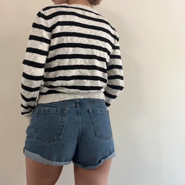 Forever 21 Striped Sweater Basic Essential - Image 2