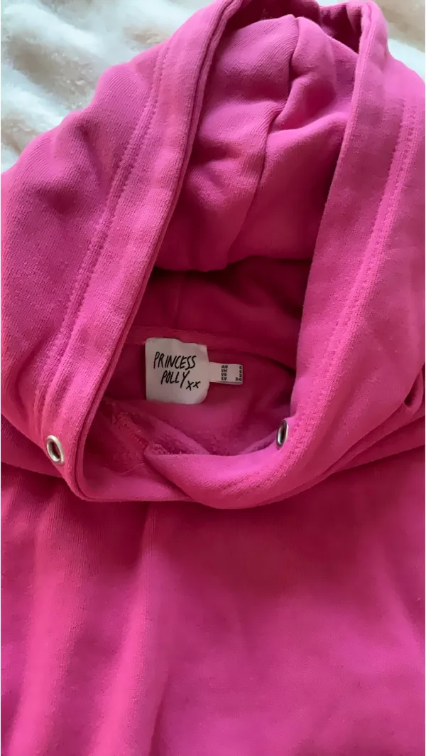 Princess Polly Pink Hoodie - Image 3