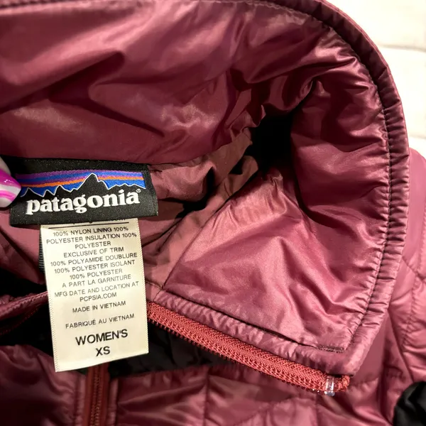 Patagonia City Scamper Puff Jacket Coat Women Size XS - Image 3