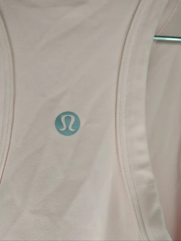 Lululemon Blush Pink Athletic Athleisure Workout Gym Tank Top Size 2 - Image 5