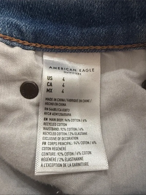 American Eagle Highest Rise ‘90s Boyfriend Shorts Size 4 (fits like a 6) - Image 4