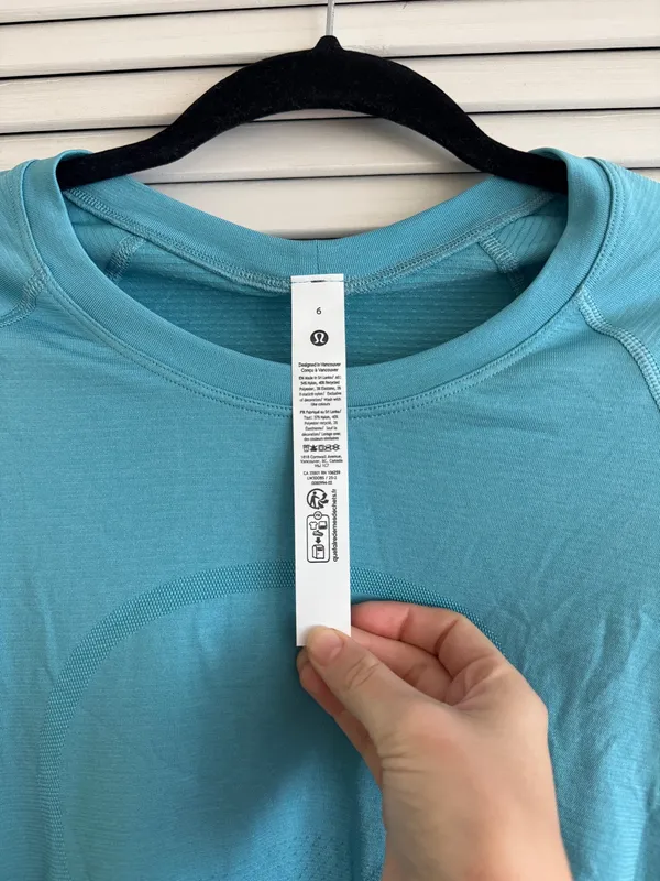 Lululemon Swiftly Tech Long Sleeve Waist Length - Image 3