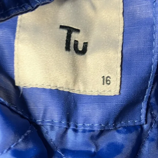 Tu women’s jacket Blue Size 16 - Image 2